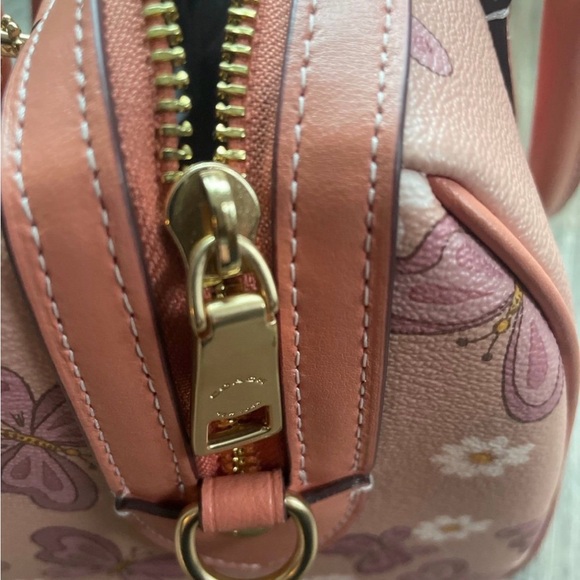 NEW Rowan COACH Satchel With Lovely. Butterfly Print - Picture 11 of 11
